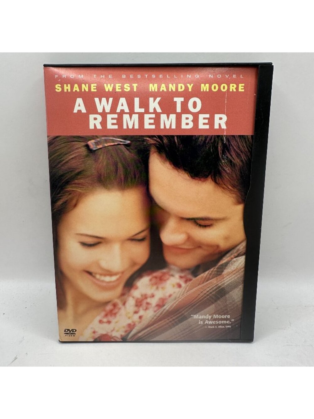 A Walk To Remember DVD 2002 Shane West Mandy Moore Warner Bros Full Screen